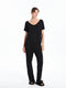V Neck Women Pajamas Set